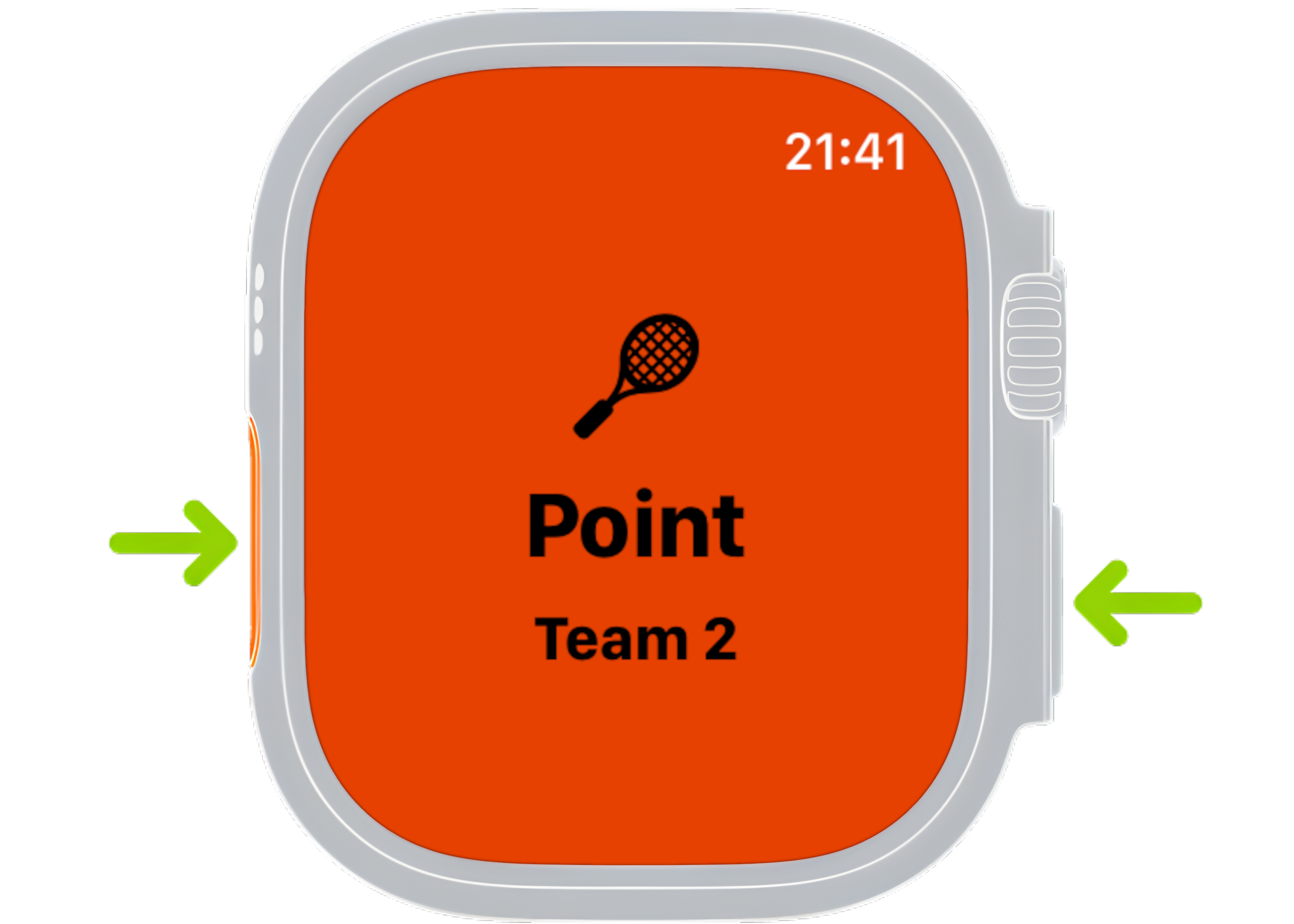 Action Button and side button combination